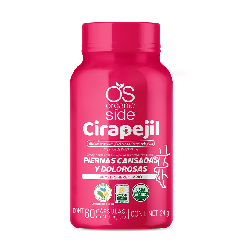 Organicside Cirapejil 60 Capsulas -OBTÉN 1 E-BOOK GRATIS